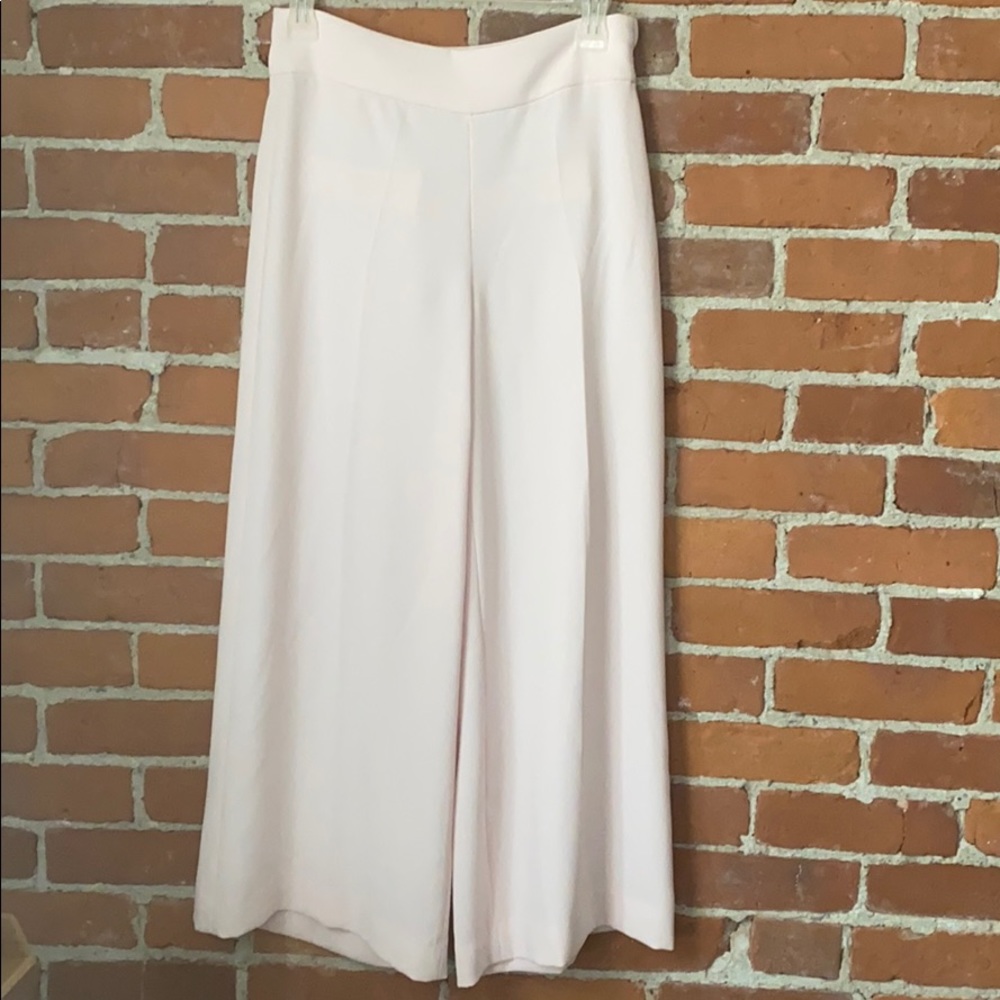 Pale pink H&M flowy pants